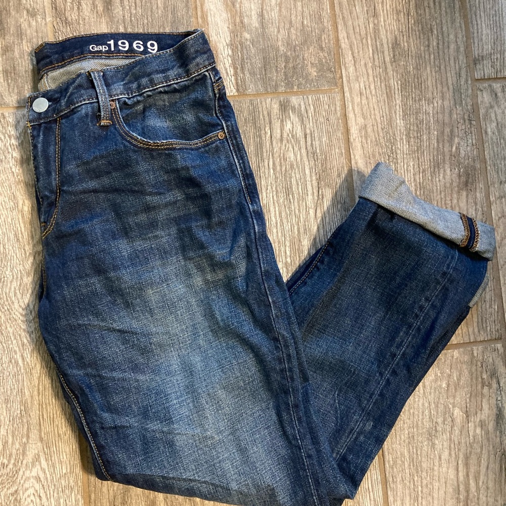 Size 26 Gap Sexy Boyfriend jeans
